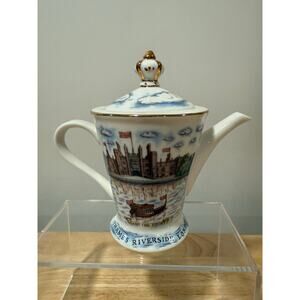 London Pottery Reflections David Birch Teapot British Design JL